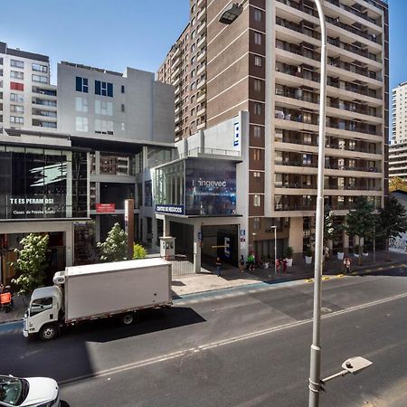 Tribeca Twin Room - Studio With Pool, Wifi, Ac Santiago de Chile Exterior foto