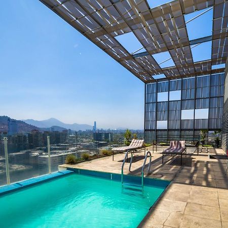 Tribeca Twin Room - Studio With Pool, Wifi, Ac Santiago de Chile Exterior foto