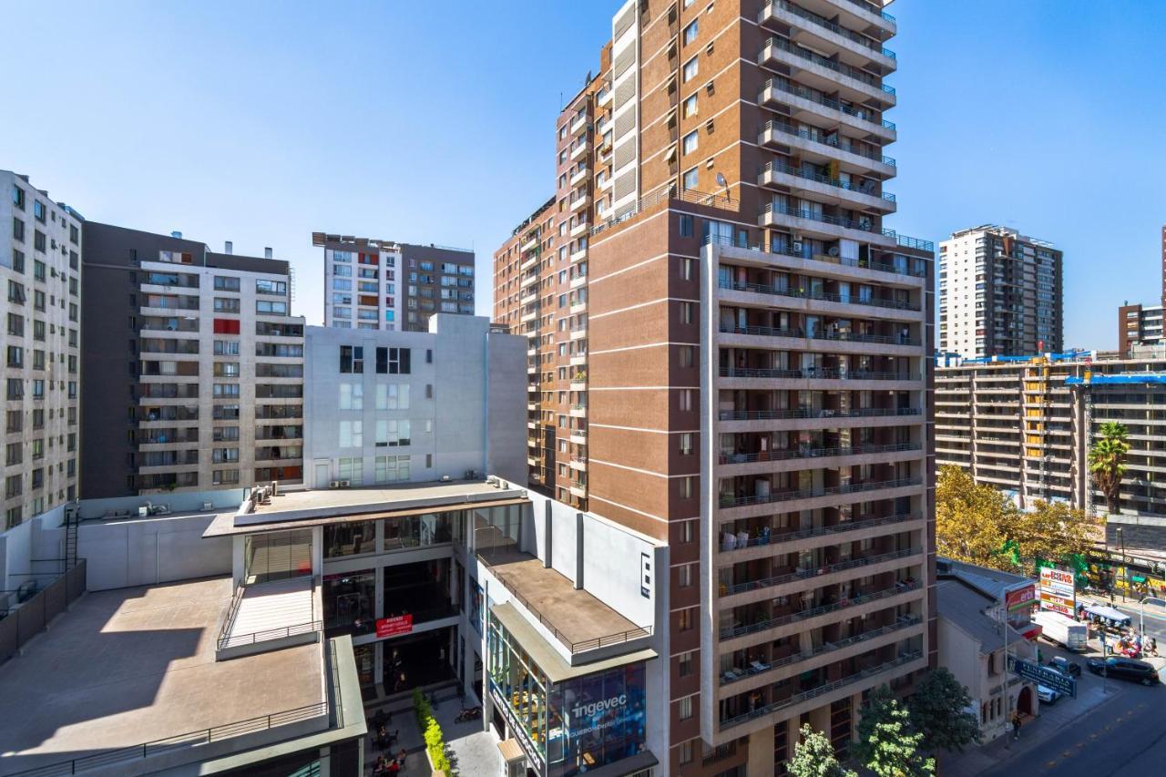 Tribeca Twin Room - Studio With Pool, Wifi, Ac Santiago de Chile Exterior foto